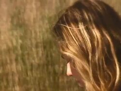 Girl Hair Stock Footage