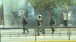 CLEAN : Protesters destroy part of Supreme Court facade in Venezuela News Clip