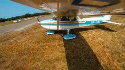 Flight over the landscape of Istria, Croatia Stock Footage