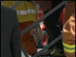 A flight from Amsterdam to Osaka hit heavy turbulence two hours into the flight, throwing passengers around the cabin. News Clip