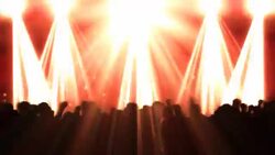 Disco lights flash as partygoers revel. Stock Footage