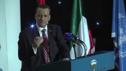 UN envoy on Yemen peace talks News Clip