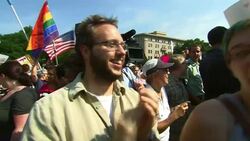 Reaction after Supreme Court strikes down federal law defining marriage as union between man and woman News Clip
