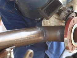 HD: Welding A Pipe Stock Footage