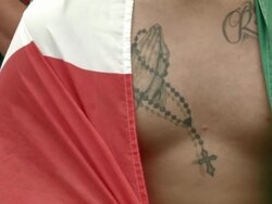 FIFA 2014 World Cup Fan Fest: Mexico v Cameroon Stock Footage