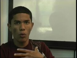 Feature on man who survived the tsunami in Aceh News Clip