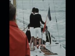 SYND 23/06/1970 FRANCE ENTERS A YACHT CALLED "FRANCE" IN THE AMERICAS CUP News Clip