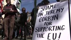 May Day Rally and Parade in London News Clip