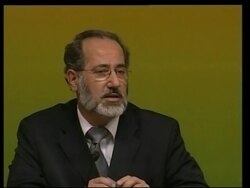 Presser from Iraqi Governing Council, plus bite from Justice Min News Clip