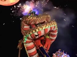 Chinese New Year Dragon. Stock Footage