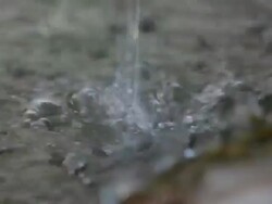 CU Detail of well  /  Kastel-Staadt, Rhineland-Palatinate, Germany  Stock Footage