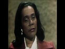 SYND 29 8 78 INTERVIEW WITH MARTIN LUTHER KING'S WIFE, CORETTA News Clip