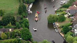 800th Anniversary of the Magna Carta celebrated with a flotilla and pageant News Clip
