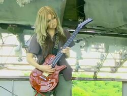 Girl Playing Guitar Stock Footage