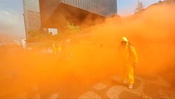 CLEAN: Greenpeace activists protest against Angra 3 News Clip