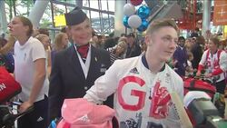 Nile Wilson At Heathrow Airport News Clip