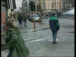 BRUSSELS: DEMONSTRATIONS News Clip