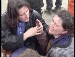 ALBANIA: KOSOVO REFUGEE CRISIS: CAMP CLOWNS News Clip