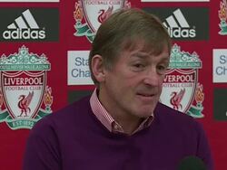 Liverpool manager Kenny Dalglish attacks the FA Stock Footage