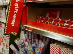 Christmas shopping Stock Footage