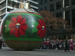 Macy's Thanksgiving Day Parade Stock Footage