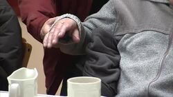 Anonymous Elderly People in Care Home News Clip
