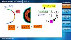 Areas Related To Circle - Part 2 Instructional Video
