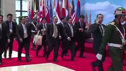 CLEAN : ASEAN: SE Asian foreign ministers arrive for summit News Clip