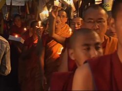 PM of Tibet govt in exile addresses gathering, candleit vigil News Clip