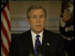President Bush's address on arrest of Saddam News Clip