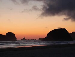 beach sunset Stock Footage