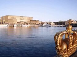 The Swedish Crown Stock Footage