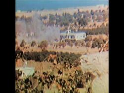 SYND 7 8 74 GREEK AND TURKISH FORCES FIGHTING OVER SOVRIEGNTY OF CYPRUS News Clip