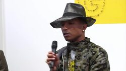 Musician Pharrell Williams curates exhibition in Paris entitled 'Girl' News Clip