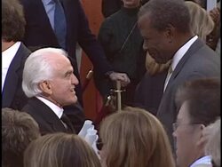 Dedication of Sherry Lansing's Footprints Stock Footage