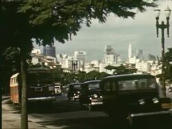 Scenes of downtown Sao Paulo, Brazil Stock Footage