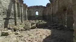 Church St. Ivan Rilski Came to Surface Stock Footage