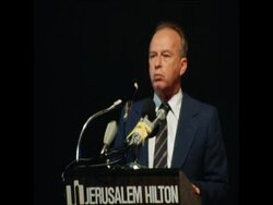 UPITN 19 10 75 RABIN SPEAKING ON ISRAELI-ARAB CONFLICT News Clip