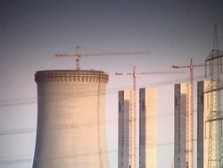 Industrial Landscape (zoom out) PAL Stock Footage