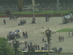 25th anniversary of Tiananmen Square massacre. News Clip