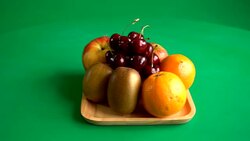 mixed fruit Stock Footage