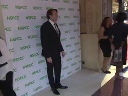 Jonathan Ross at A Night Out Withâ€¦ Sir Michael Caine Stock Footage