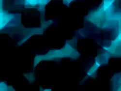 NEGATIVE REFLECTION : blue (LOOP) Stock Footage
