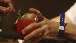 ATMOSPHERE - at Amazon Fashion Photography Studio Launch Party Stock Footage