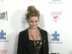 Ginny Gardner at Autism Speaks 3rd Annual 'Blue Jean Ball' in Hollywood, CA, on 10/24/2013. (Footage by WireImage Video/Getty Images) Stock Footage