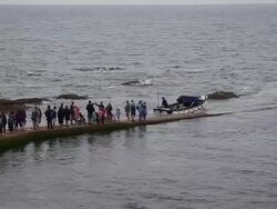 Cornwall's Resorts And Attractions Stock Footage