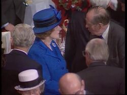 UK - Queen's Golden Wedding anniversary News Clip