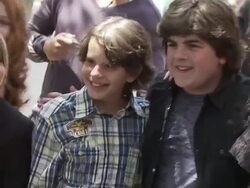 Christian Martyn, Bobby Coleman and Josh Flitter at the Premiere Of 'Snowmen' - 9th Annual Tribeca Film Fest at New York NY. (Footage by WireImage Video/GettyImages) Stock Footage