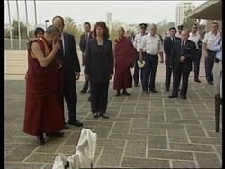 ISRAEL: TIBET'S SPIRITUAL LEADER DALAI LAMA VISIT News Clip