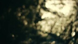 Bokeh light of wave from the sea at night Stock Footage